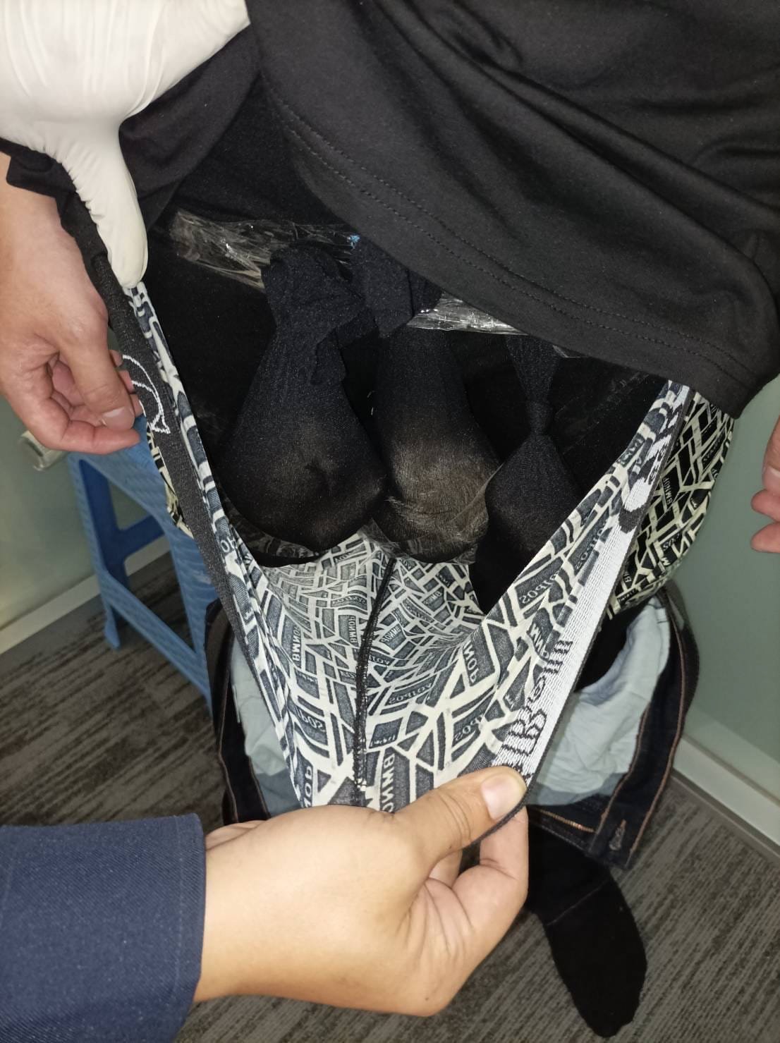 A tourist was caught smuggling a prairie dog and two otters through an airport when security staff became suspicious of the large bulge in his pants. The Taiwanese holidaymaker, 22, crammed the exotic animals bought from a market in Bangkok into his underwear before checking in at the Suvarnabhumi International Airport on December 5. ???PACKAGE: Video, pictures, text